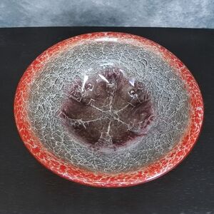 Vintage 1930s WMF Ikora Karl Wiedmann German Art Deco Glass Centerpiece Bowl
